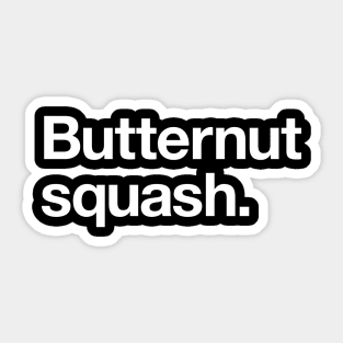Butternut squash Sticker